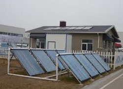 Отопление зданий солнечной энергией.